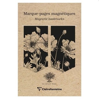 P0130-1252 - Mgneses Knyvjelz Clairefontaine Le Cerisier Blanc, 10,5x15,5cm