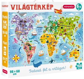  - Vilgtrkp - Fedezd Fel A Vilgot! Puzzle (168db-Os)