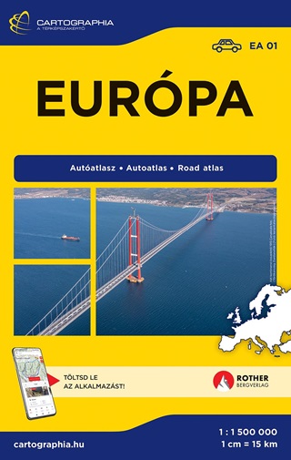  - Eurpa Autatlasz 1:1500000