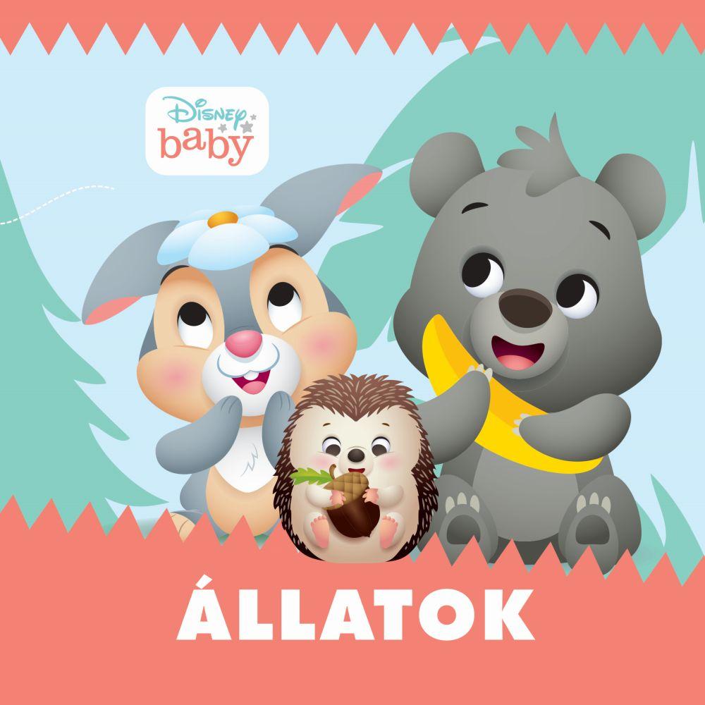  - Disney Baby - llatok (Zrgs Textil Knyv)